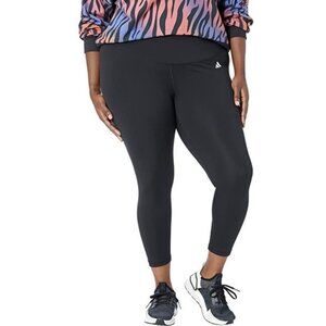 adidas Plus Size Train Essentials High-Waisted 7/8 Leggings Black 2X